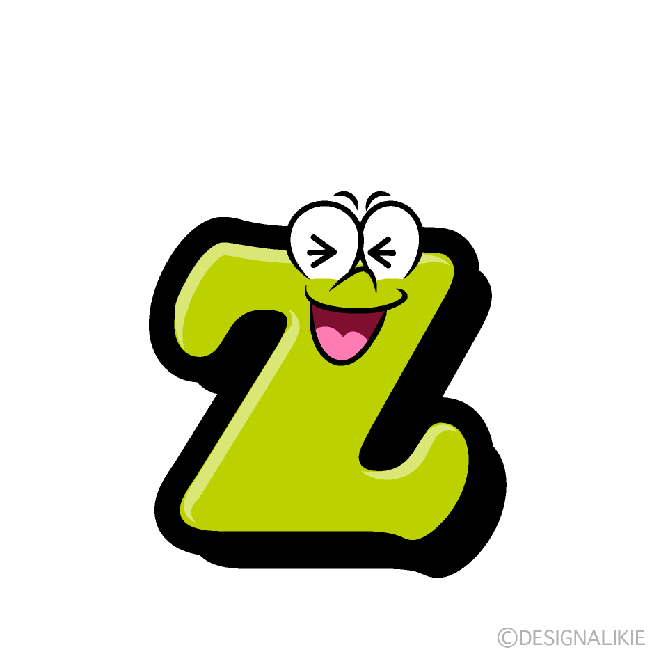 Laughing z Cartoon Character Image