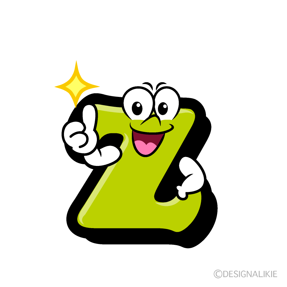 Thumbs up z Cartoon Character Image