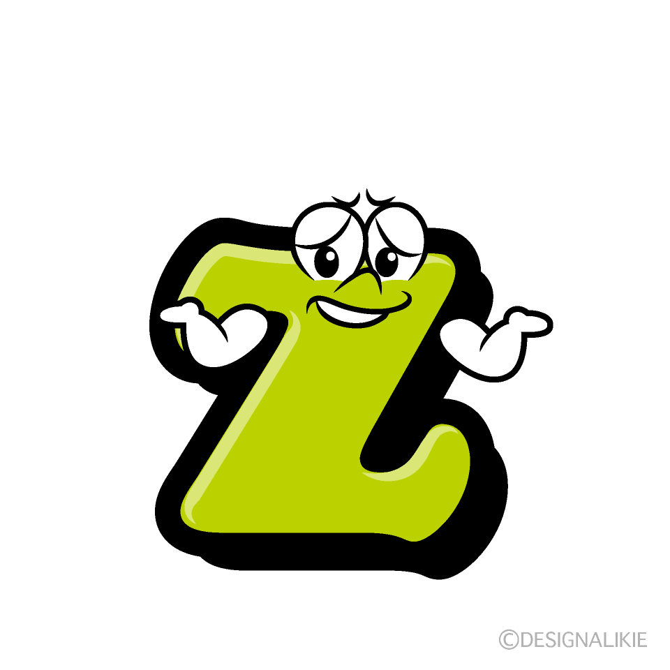 Troubled z Cartoon Character Image