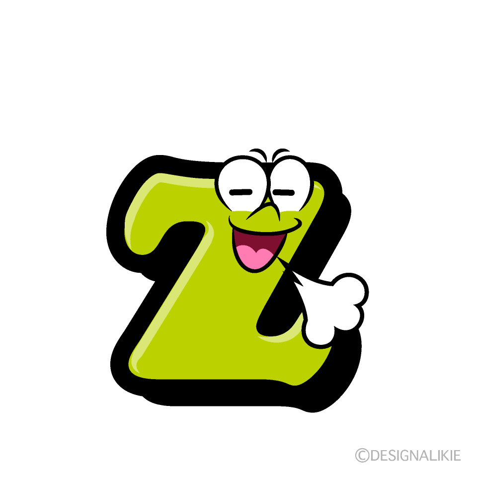 Relaxing z Cartoon Character Image