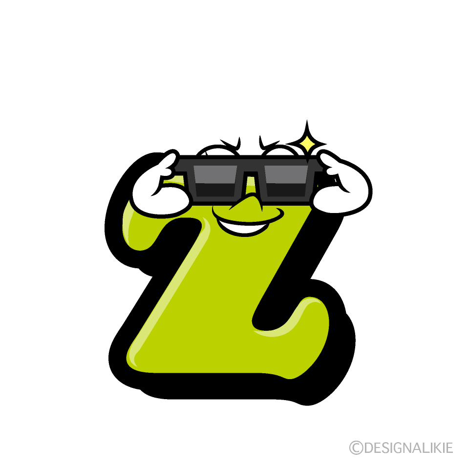 Cool z Cartoon Character Image