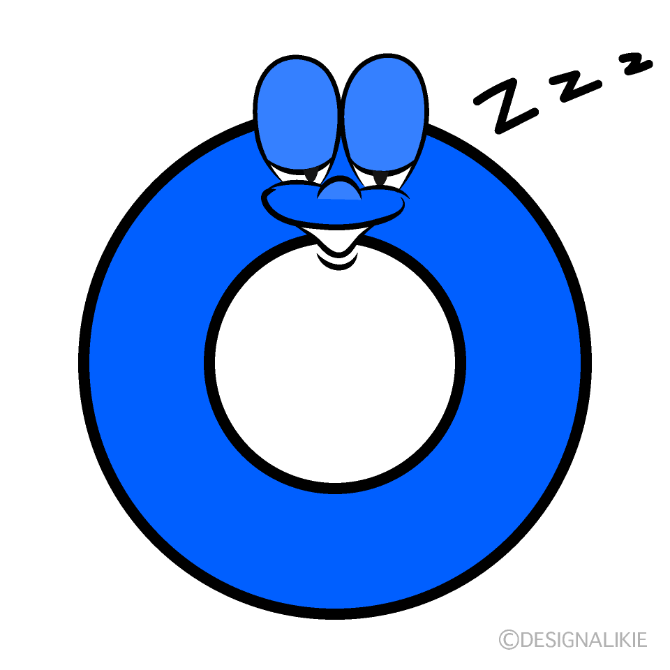 Sleeping True Cartoon Character Image