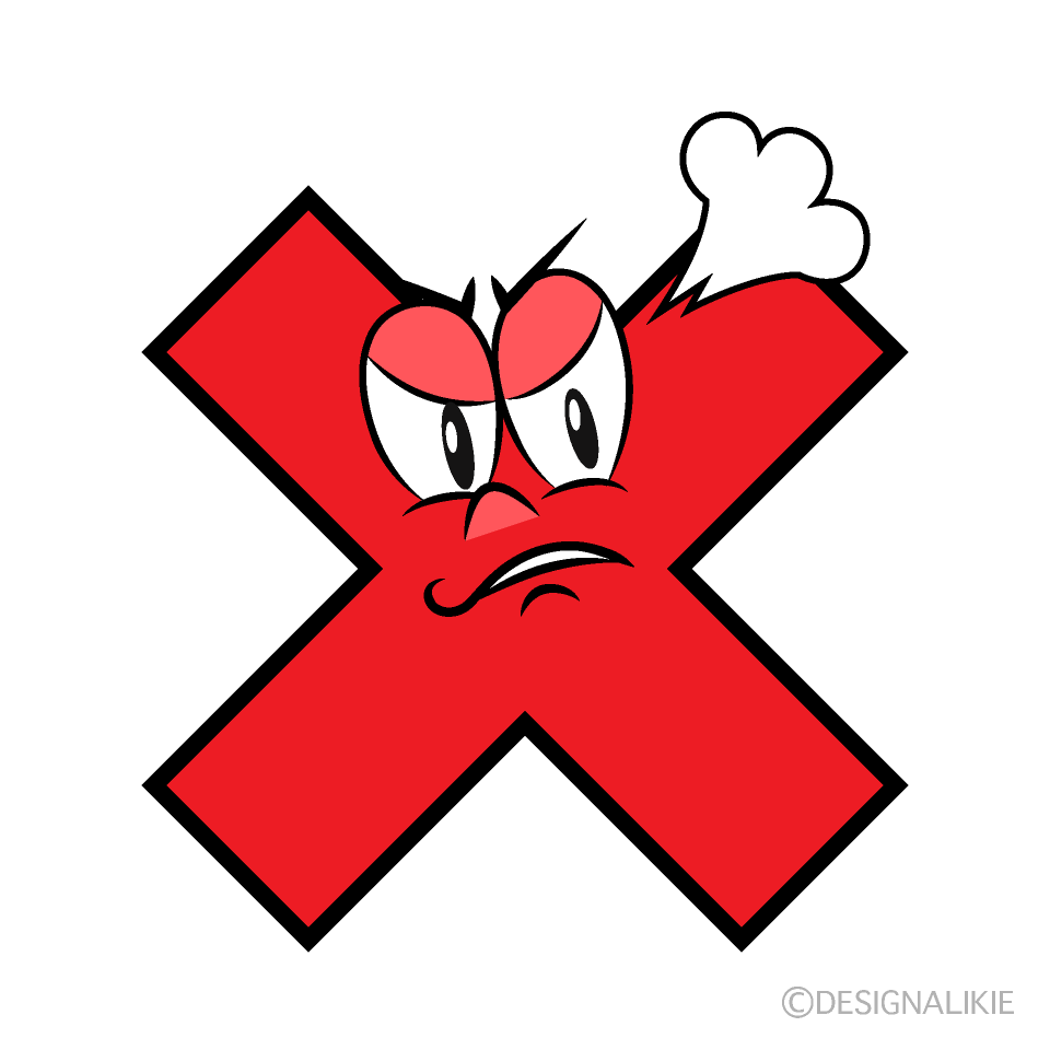 Angry False Cartoon Character Image