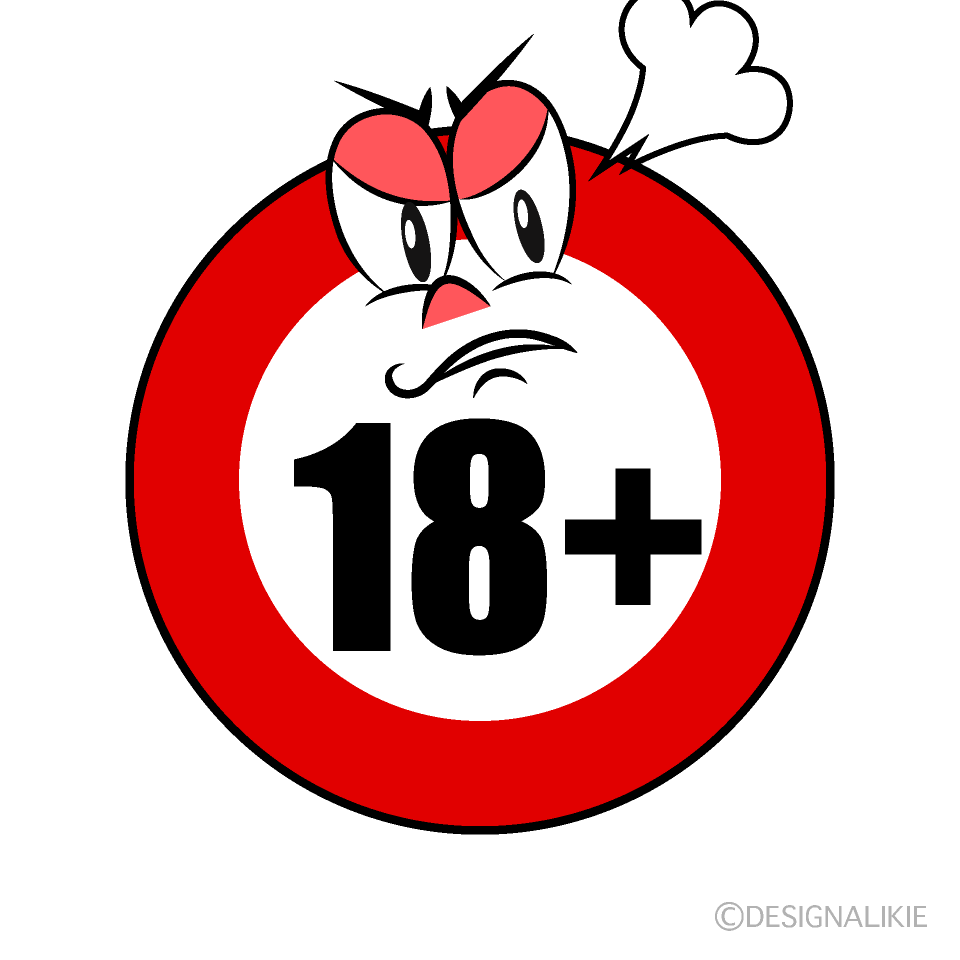 Angry 18+ Cartoon Character Image