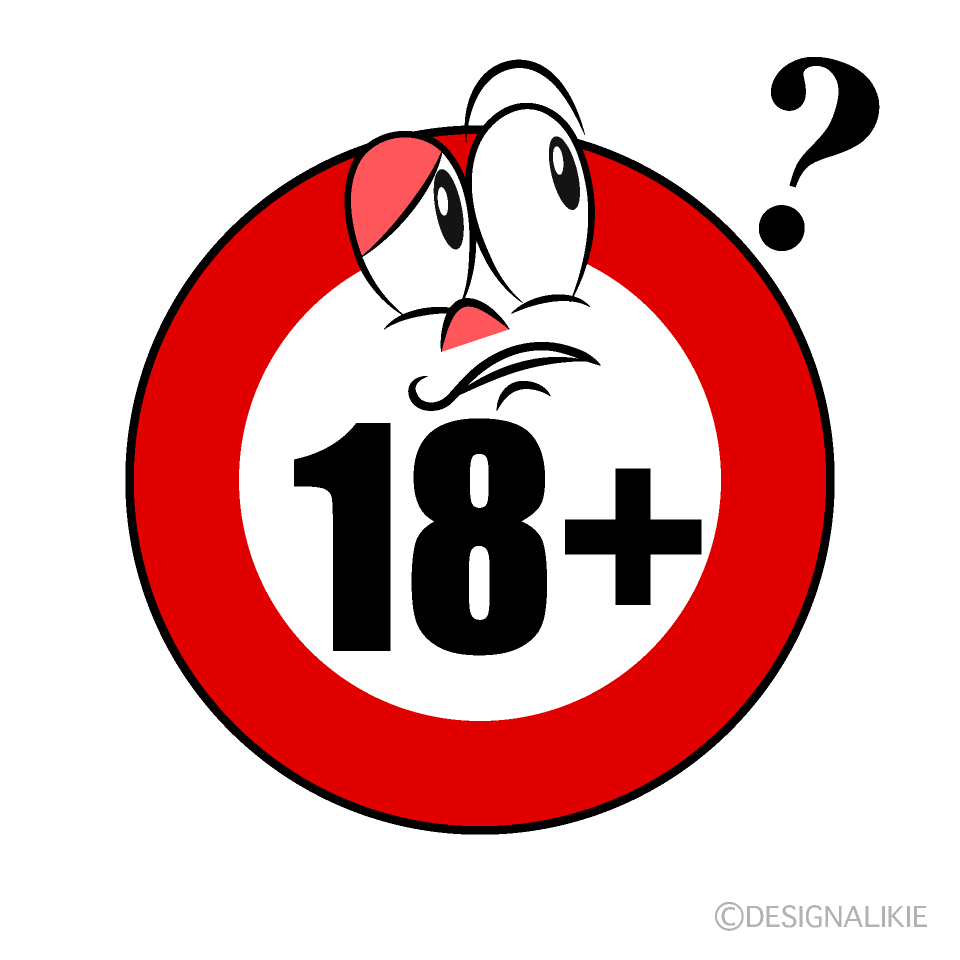 Thinking 18+ Cartoon Character Image