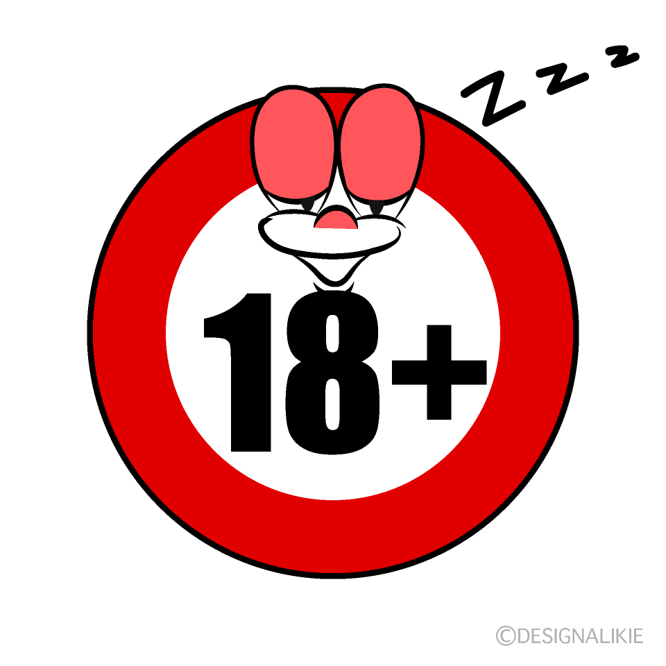 Sleeping 18+ Cartoon Character Image