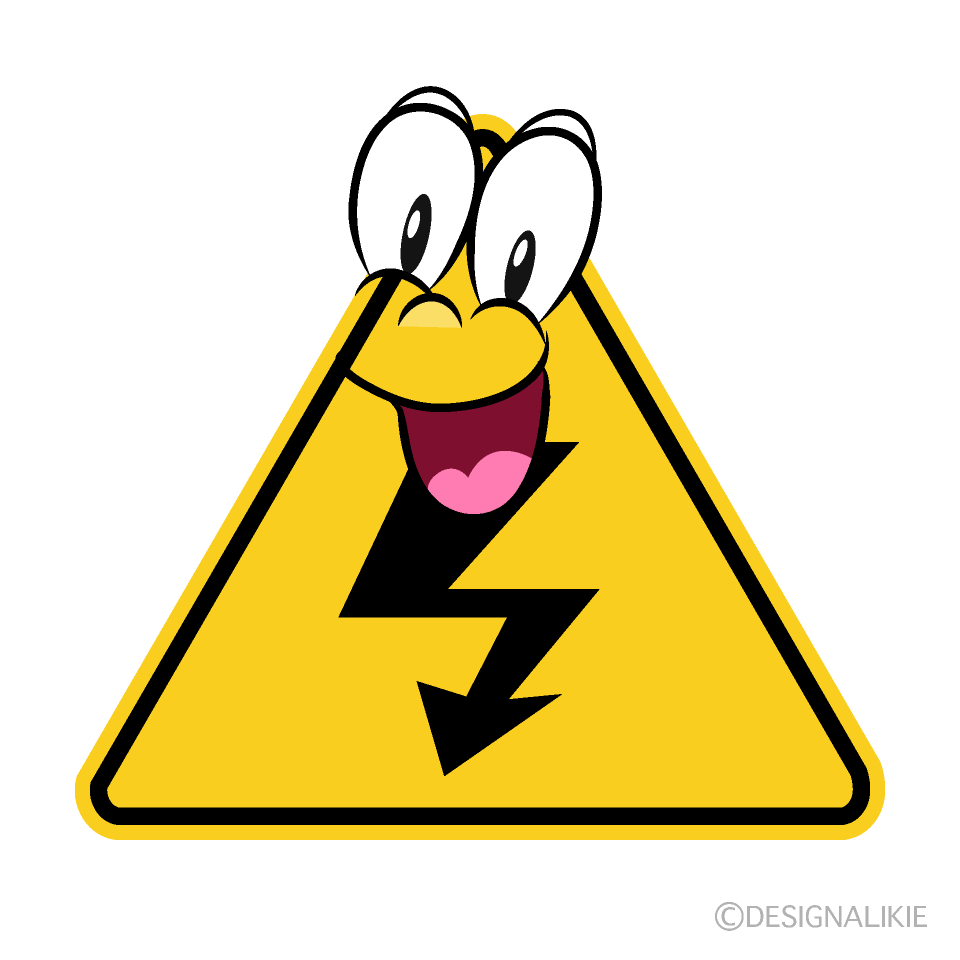 Surprising High Voltage Cartoon Character Image