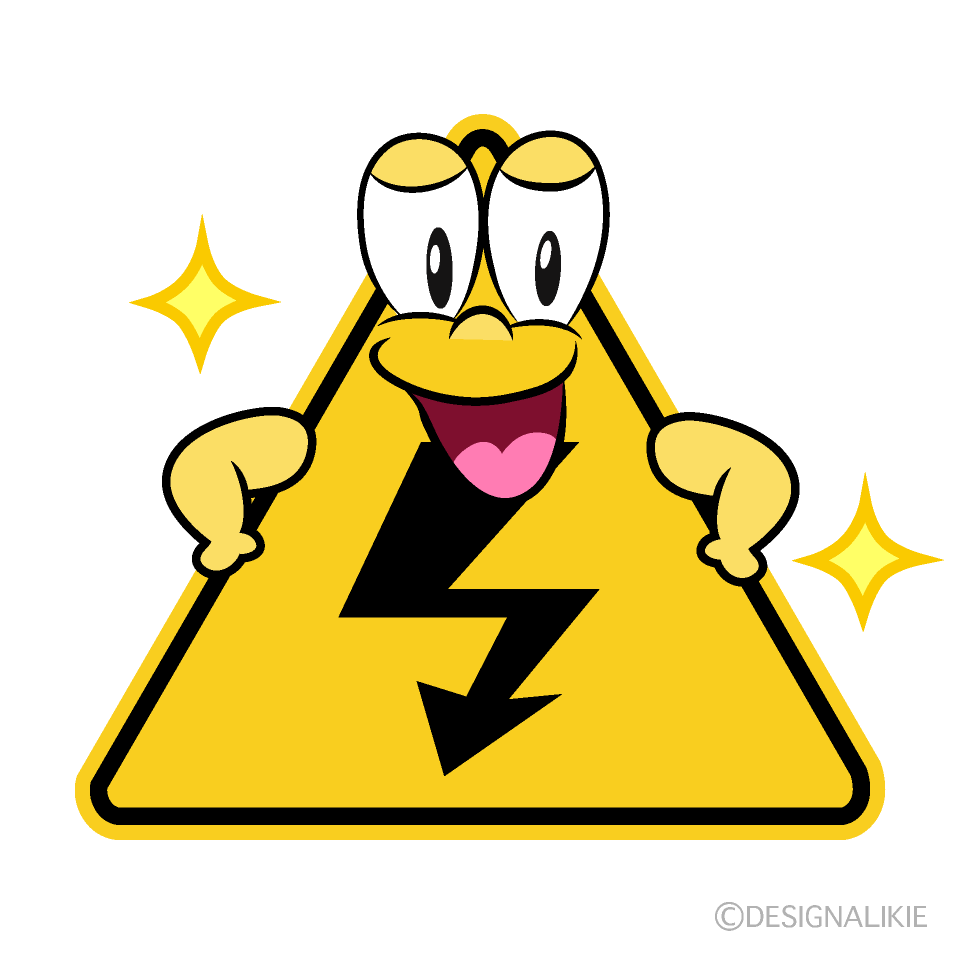 Glitter High Voltage Cartoon Character Image