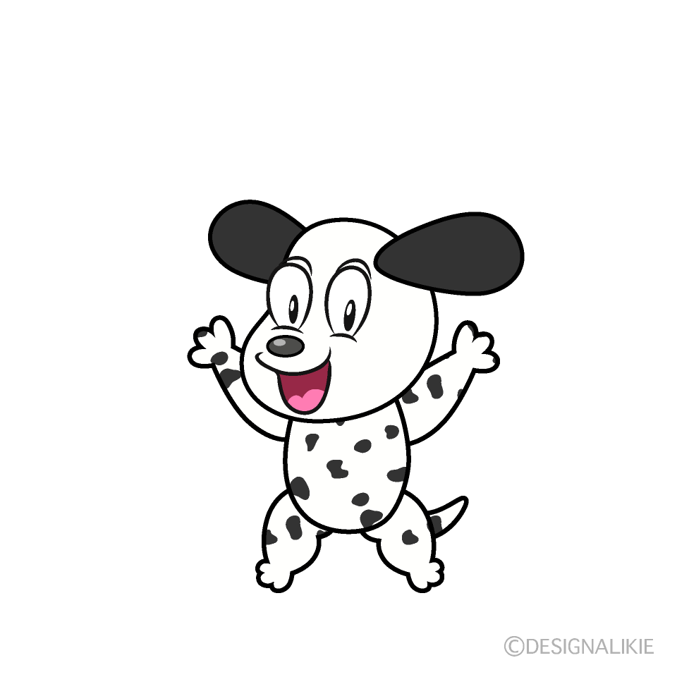 Surprising Dalmatian Cartoon Character Image