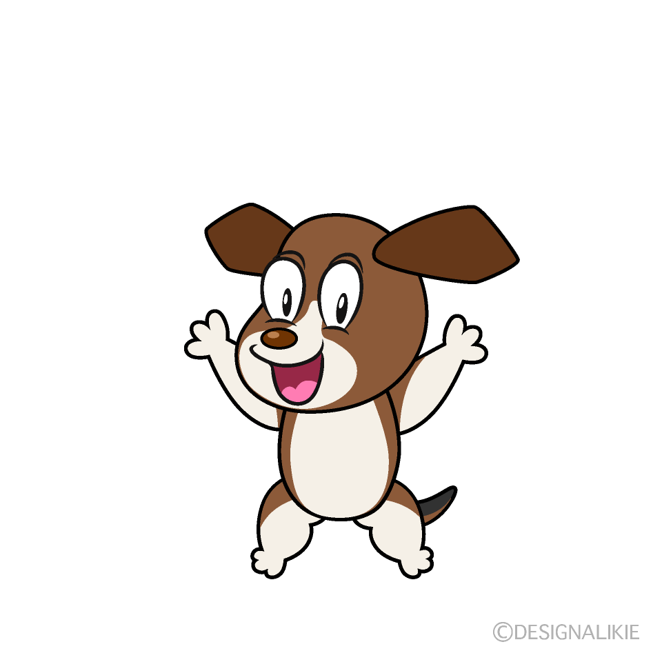 Surprising Beagle Cartoon Character Image