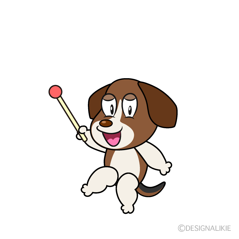 Speaking Beagle Cartoon Character Image