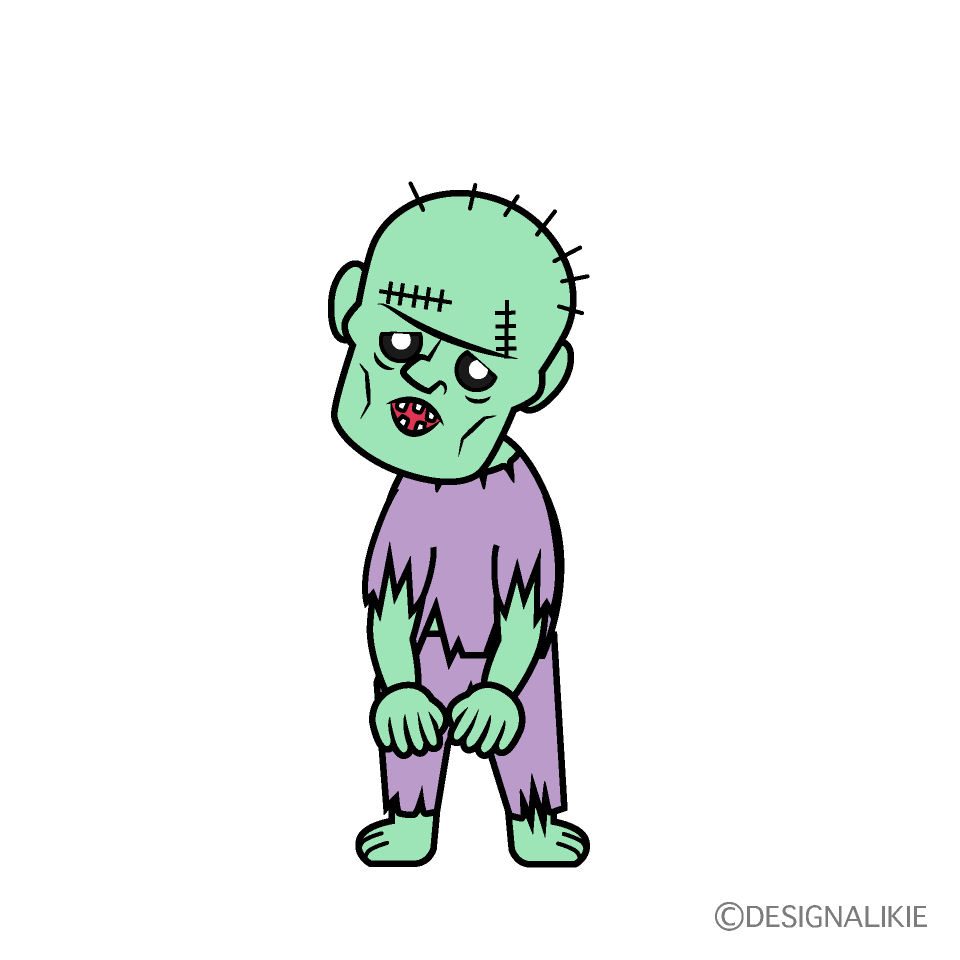 Zombie Cartoon Character Image