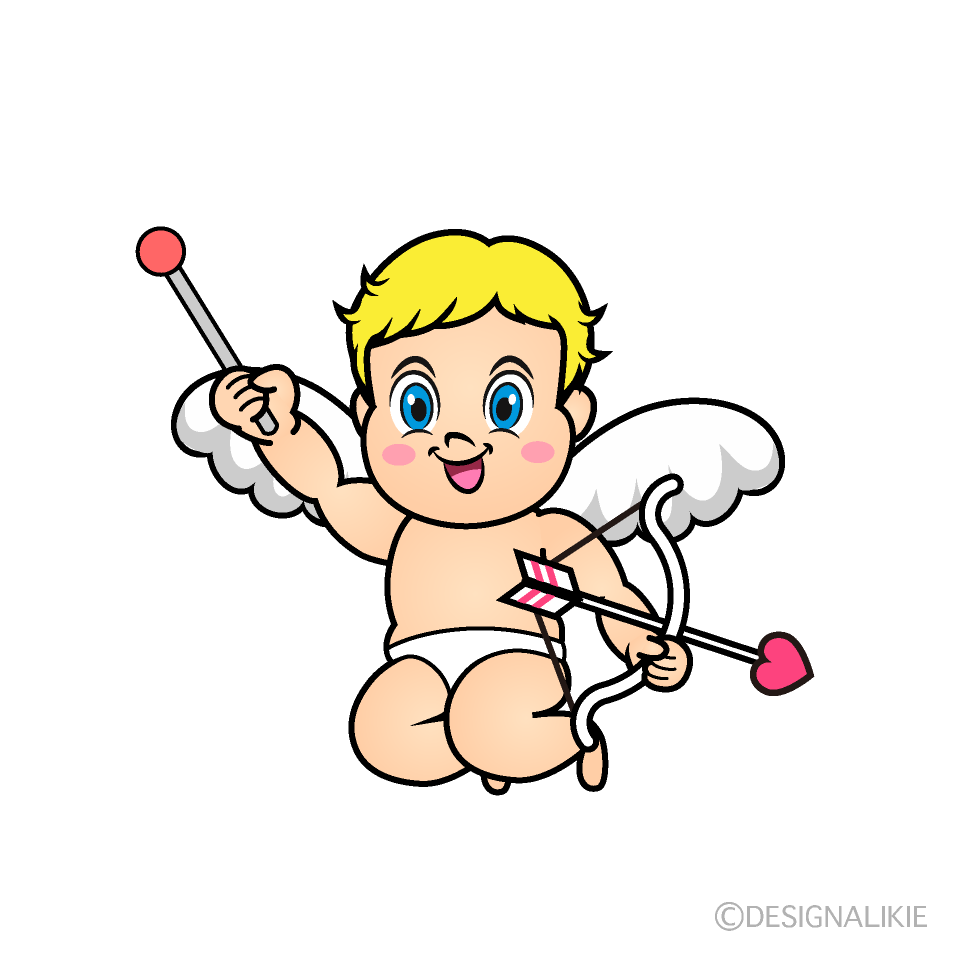 Speaking Cupid Cartoon Character Image