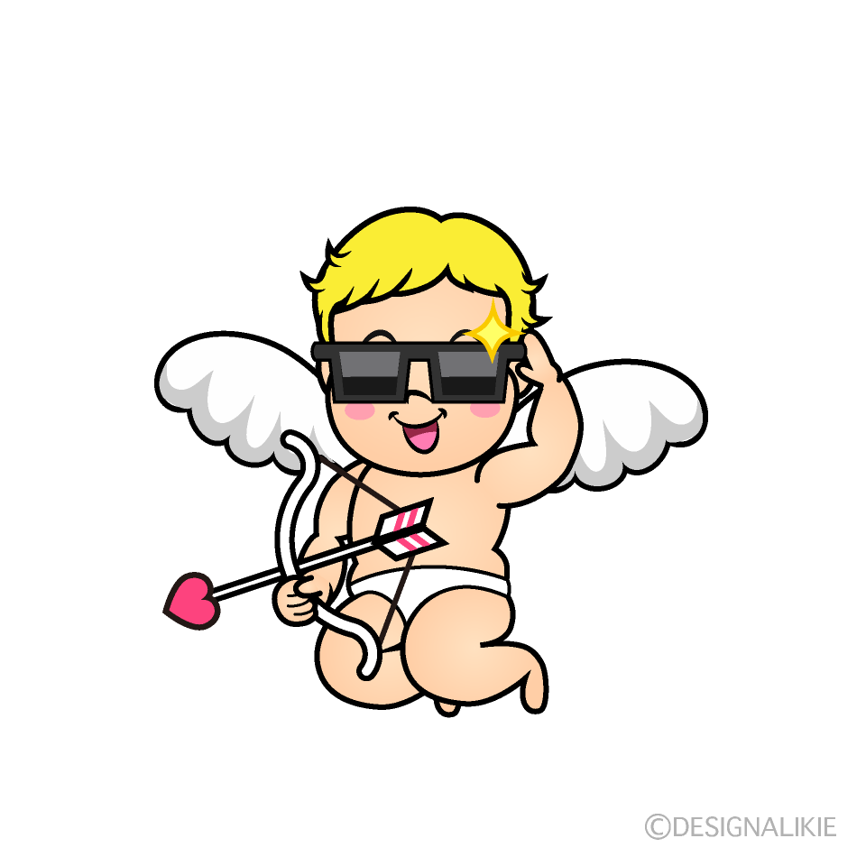 Cool Cupid Cartoon Character Image