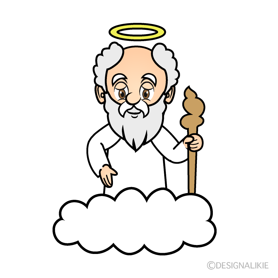 God Cartoon Character Image