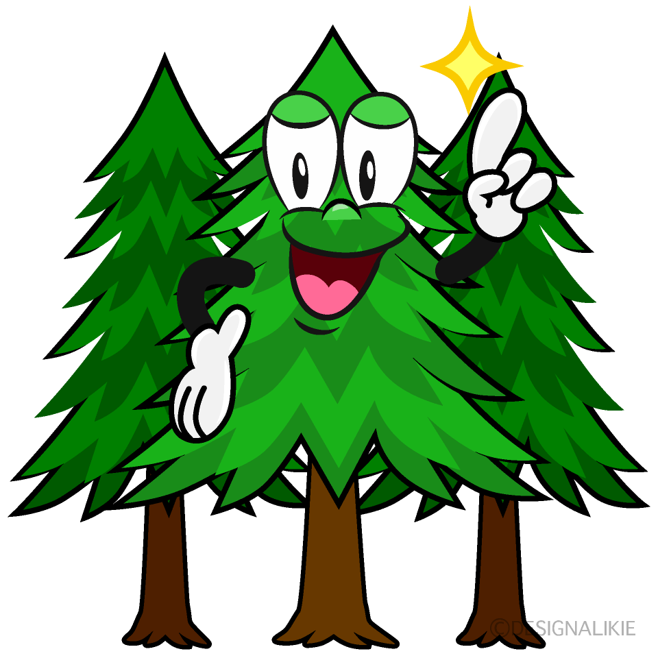 Posing Forest Cartoon Character Image