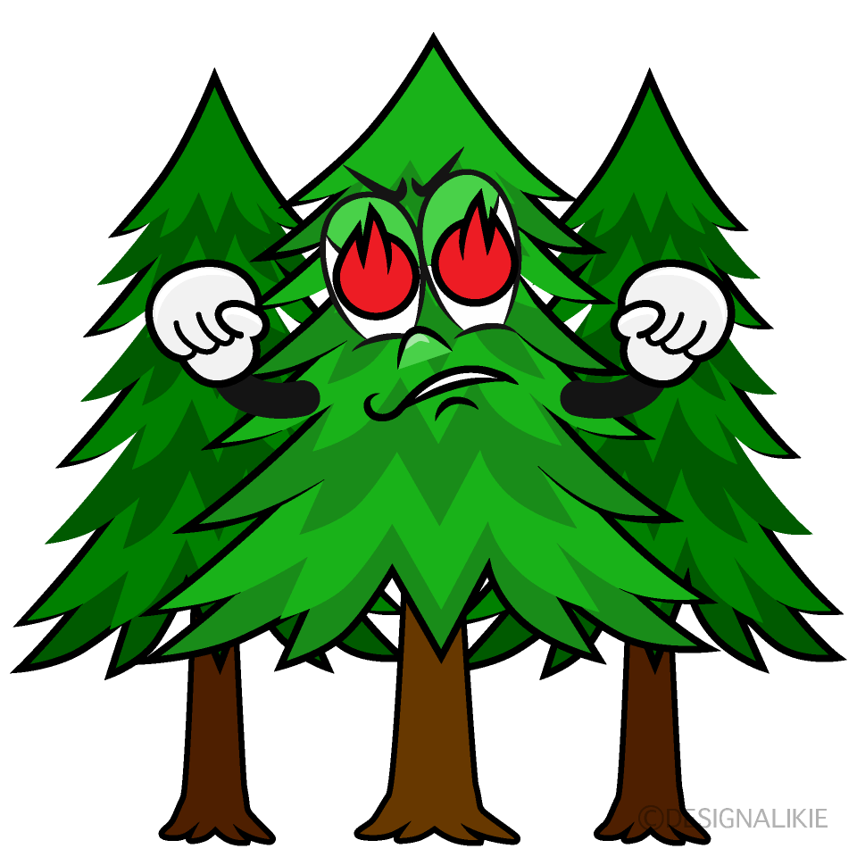 Enthusiasm Forest Cartoon Character Image