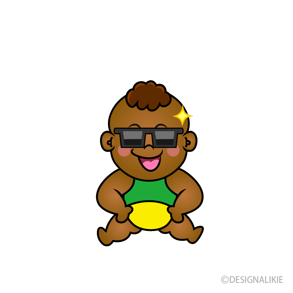 Cool Little Boy Cartoon Character Image