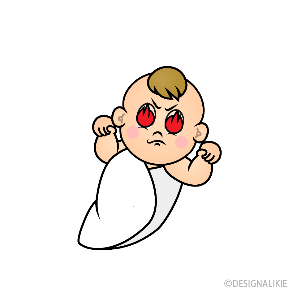 Enthusiasm Newborn Cartoon Character Image