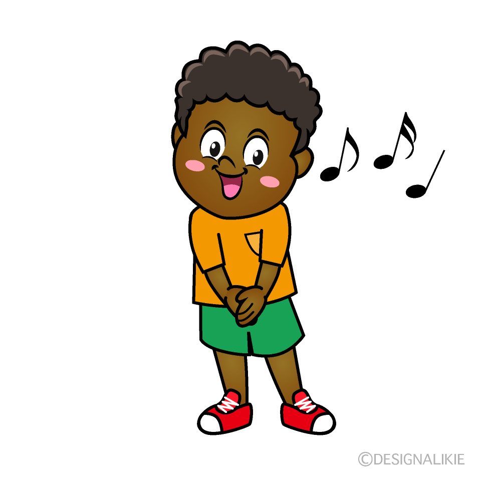 Singing Michael Cartoon Character Image