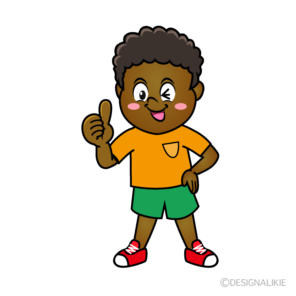 Thumbs up Michael Cartoon Character Image