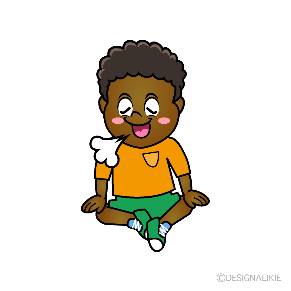 Relaxing Michael Cartoon Character Image