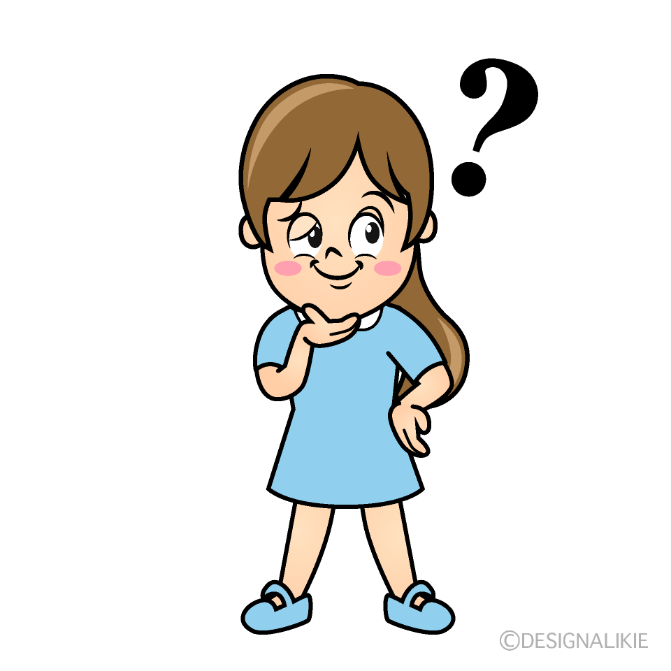 Thinking Lucy Cartoon Character Image