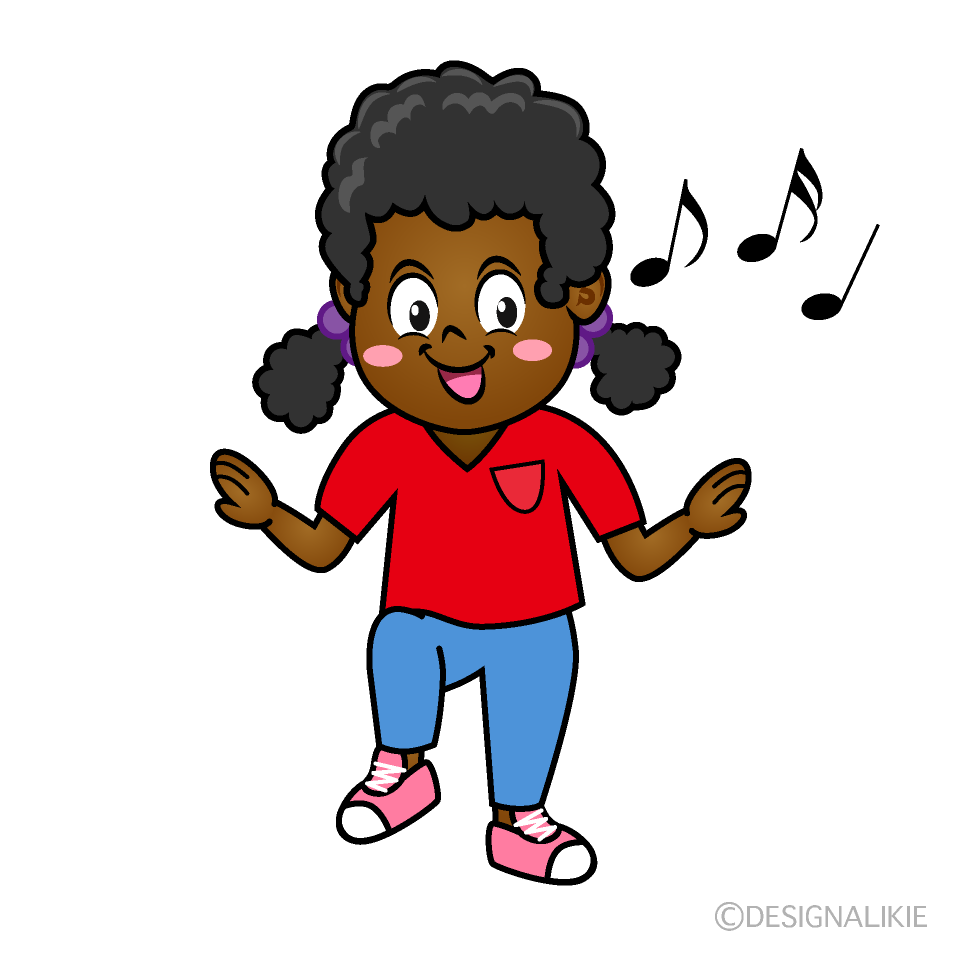 Singing Nia Cartoon Character Image