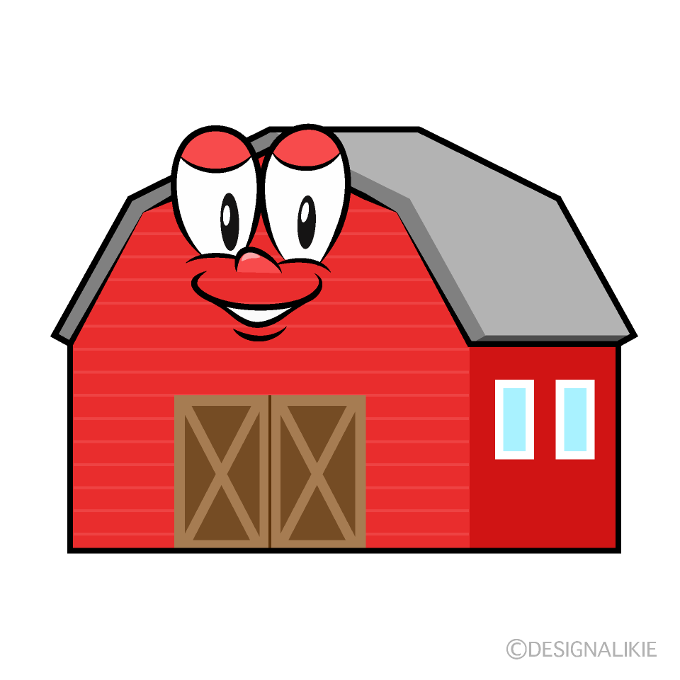 Barn Cartoon Character Image