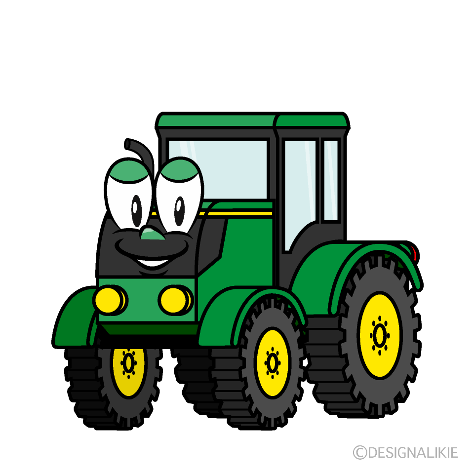 Tractor Cartoon Character Image