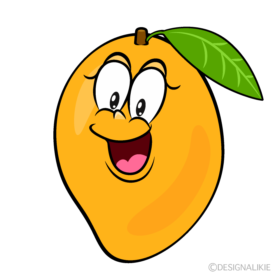 Surprising Sweetie Mango Cartoon Character Image