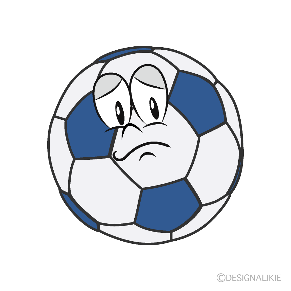 Worried Soccer Ball