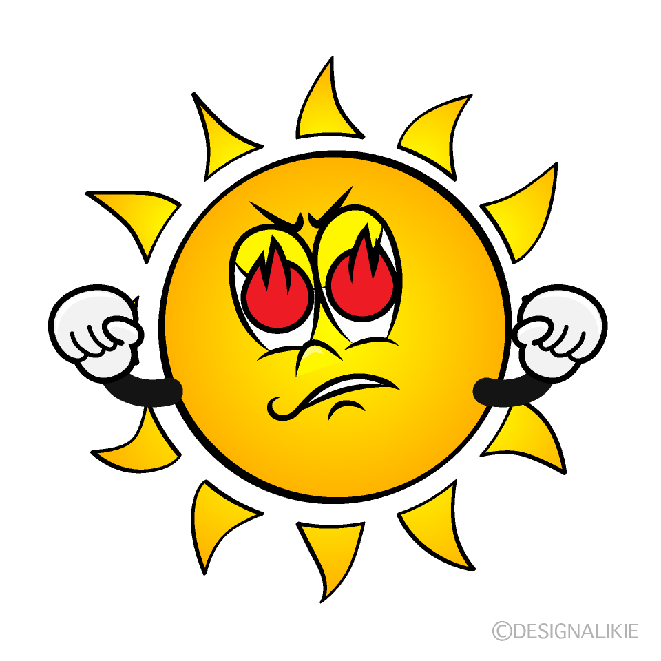 Enthusiasm Sunshine Cartoon Character Image