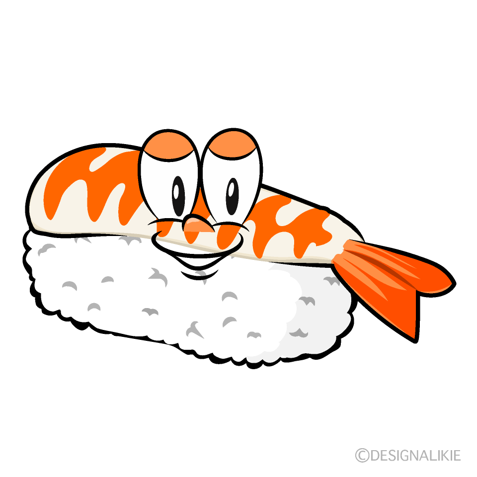 Sushi Cartoon Character Image