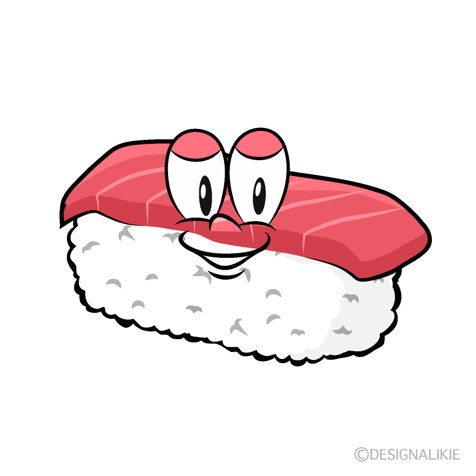 Sushi Cartoon Character Image