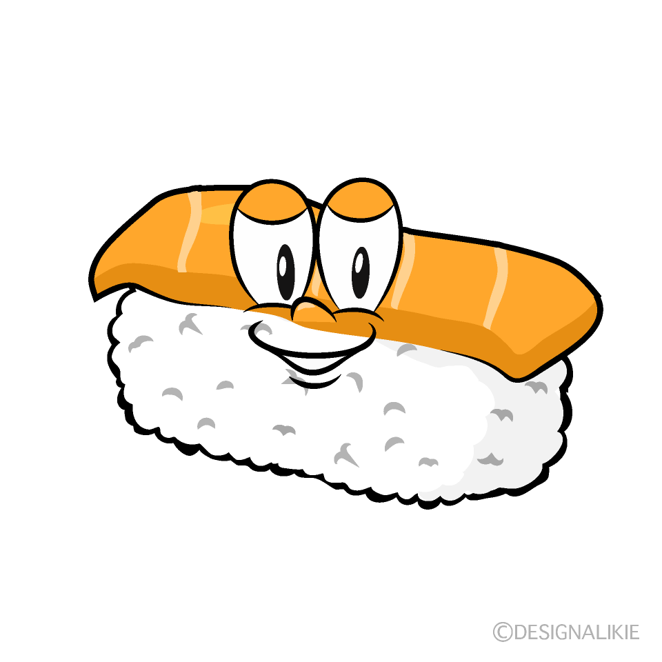 Sushi Cartoon Character Image