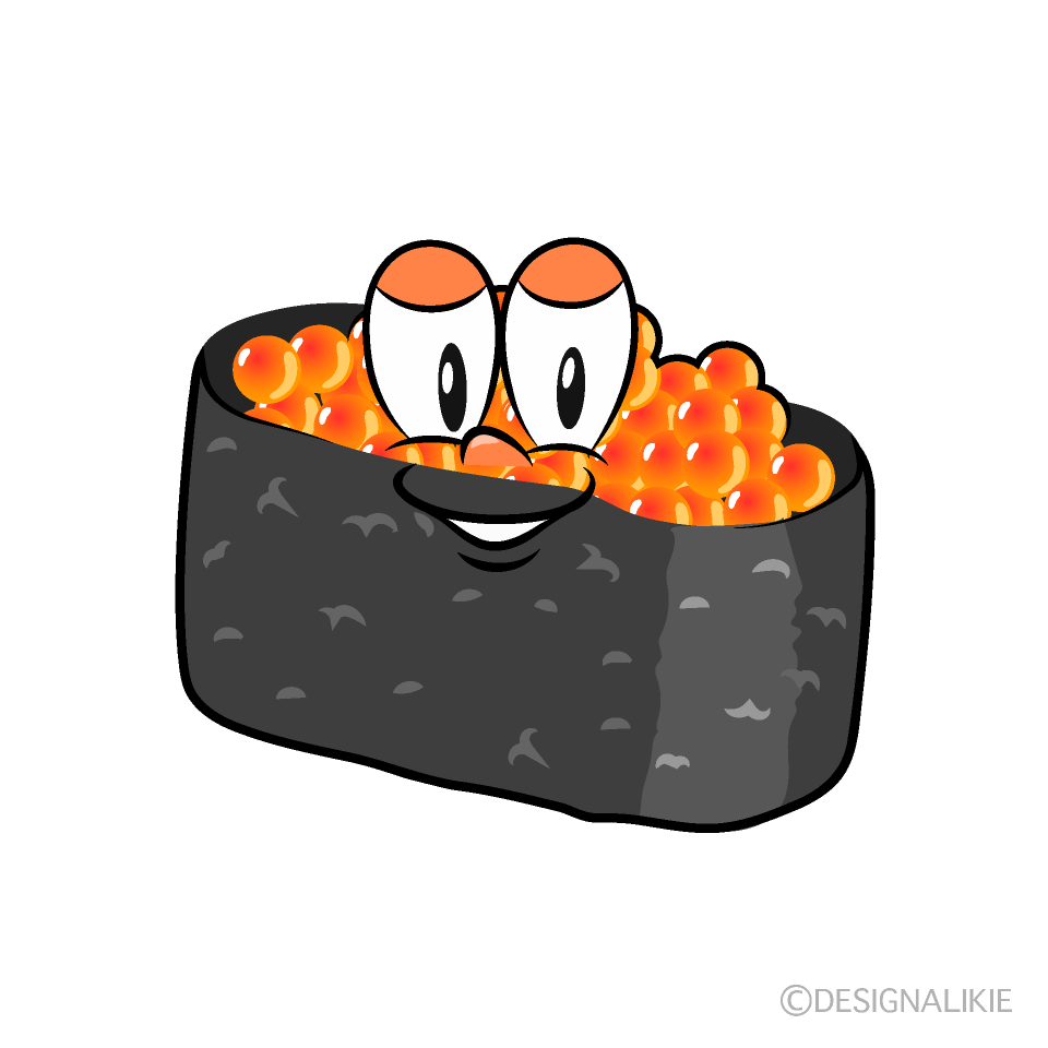 Sushi Cartoon Character Image