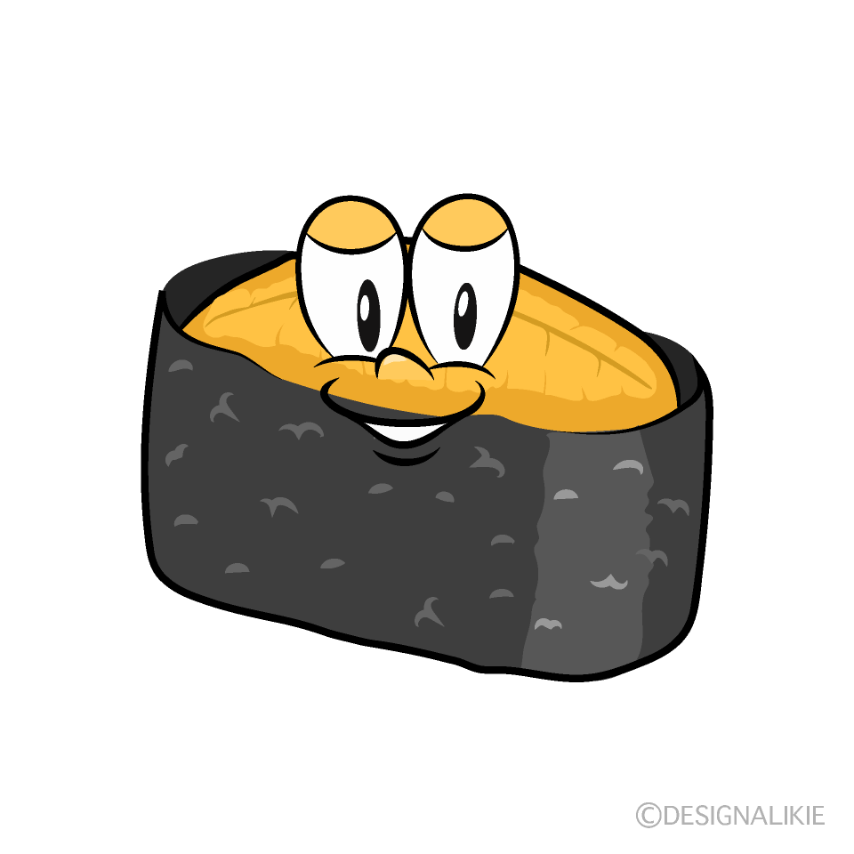 Sushi Cartoon Character Image