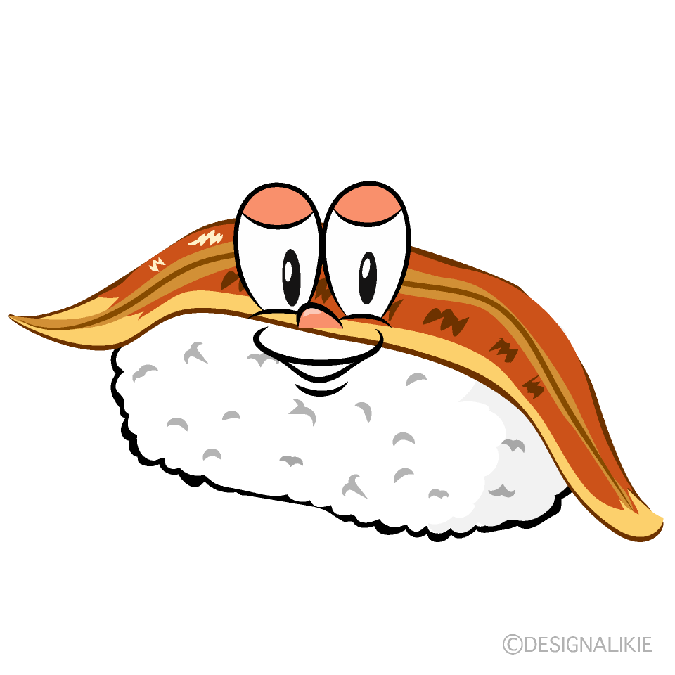 Sushi Cartoon Character Image