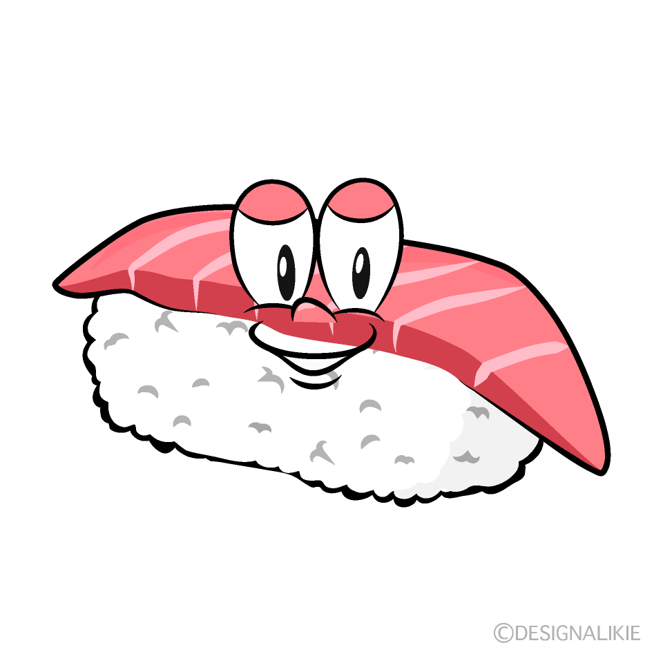 Sushi Cartoon Character Image