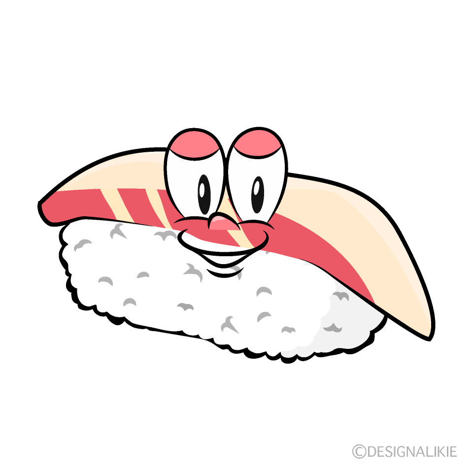 Sushi Cartoon Character Image