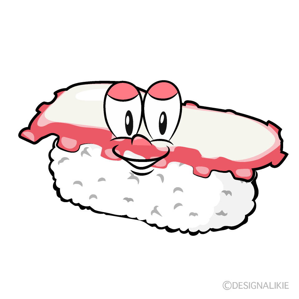 Sushi Cartoon Character Image