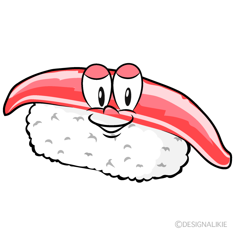 Sushi Cartoon Character Image