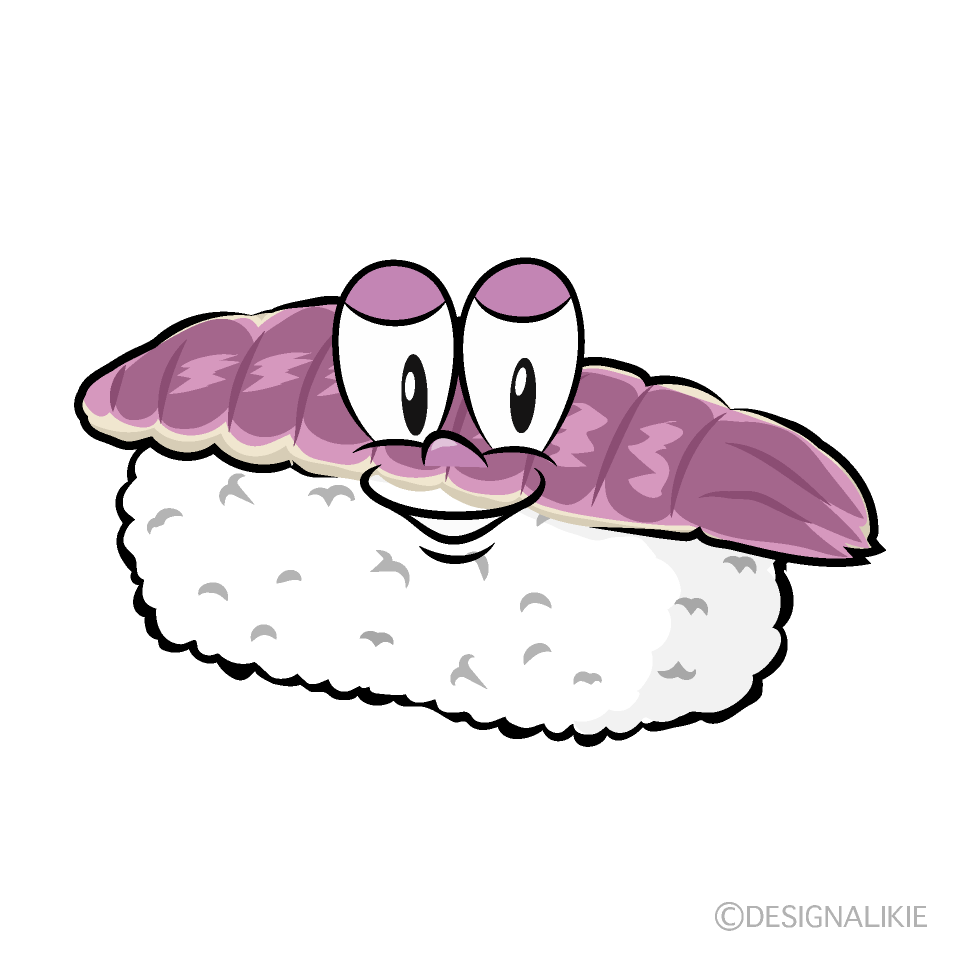 Sushi Cartoon Character Image