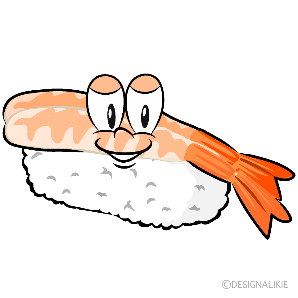 Sushi Cartoon Character Image