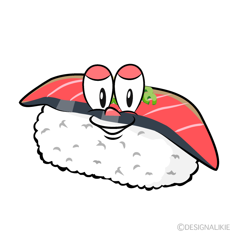 Sushi Cartoon Character Image