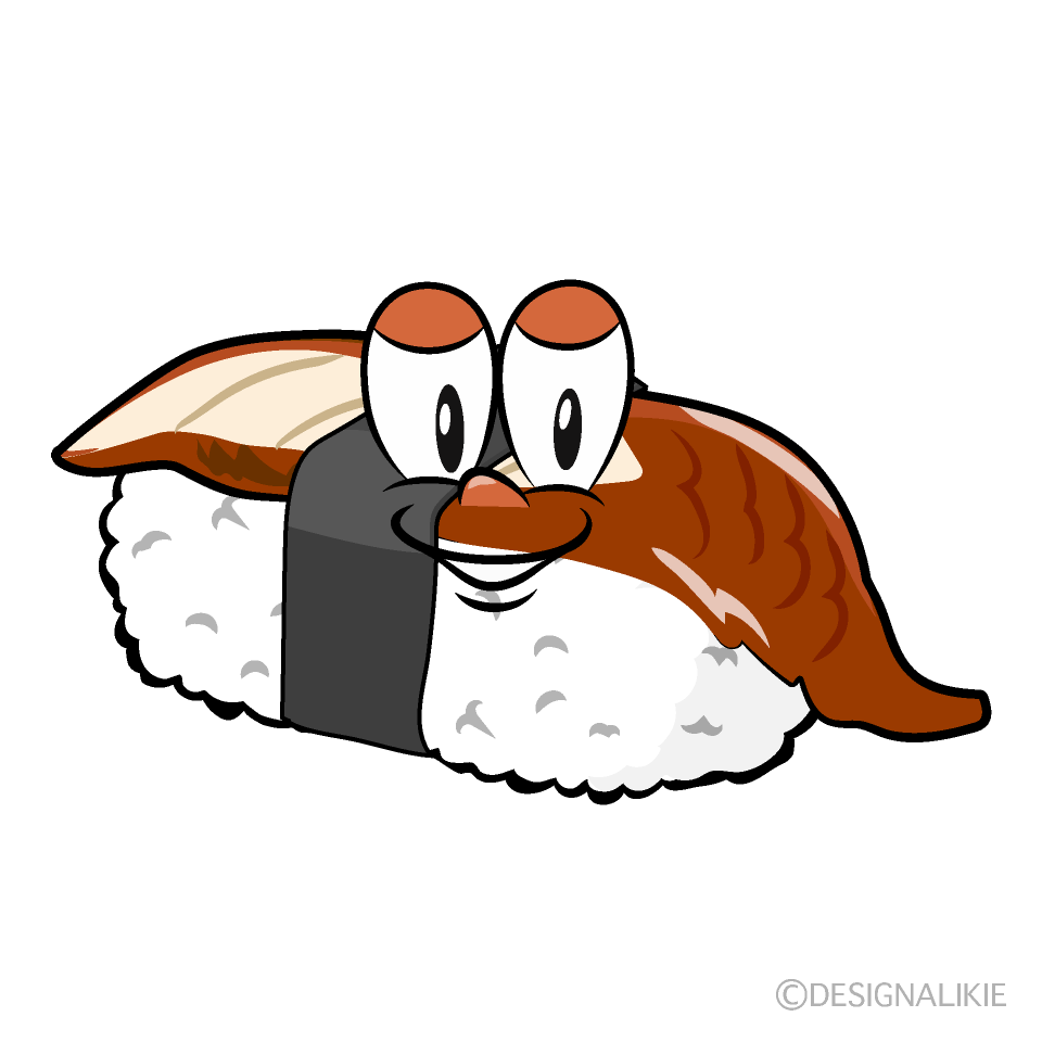 Sushi Cartoon Character Image