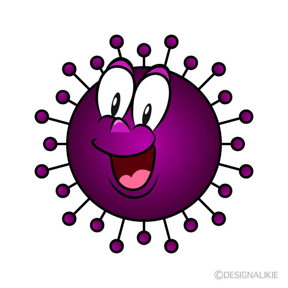 Surprising Influenza Cartoon Character Image