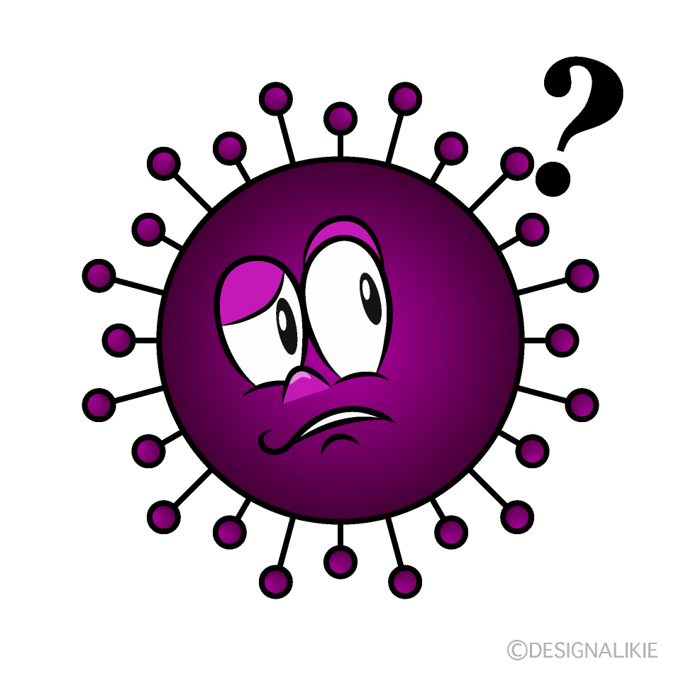 Thinking Influenza Cartoon Character Image