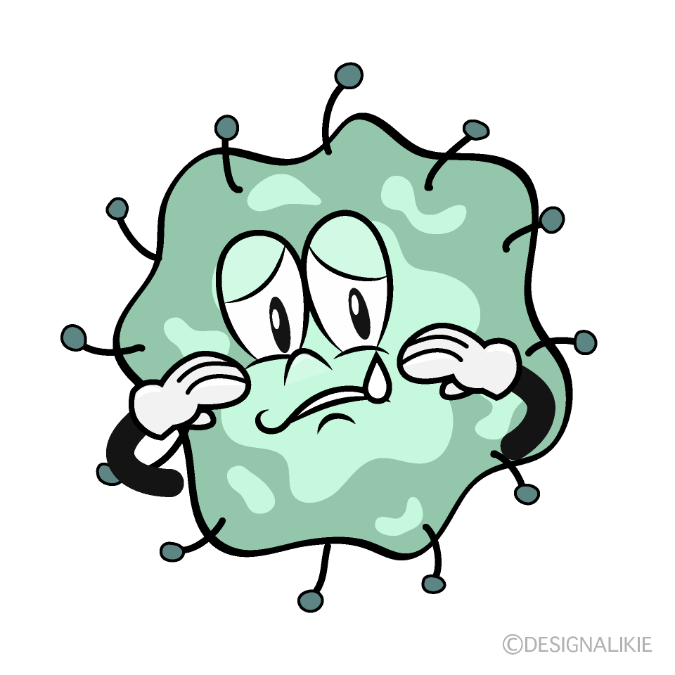 Sad Mold Cartoon Character Image